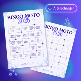 Aperçu des deux fiches de bingo, une remplie et une vide.