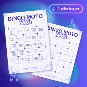 Aperçu des deux fiches de bingo, une remplie et une vide.